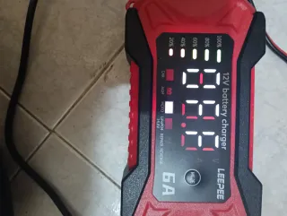 Cargador Batería Coche 12V 6A