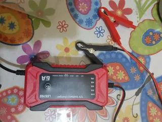 Cargador Batería Coche 12V 6A