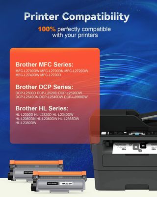 Tóner Compatible SKYD0 TN2320 Brother TN-2320