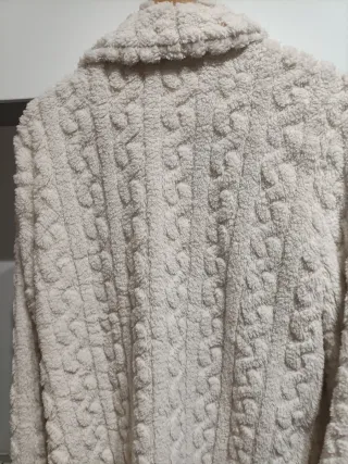 Abrigo pelo suave SHEIN LUNE beige