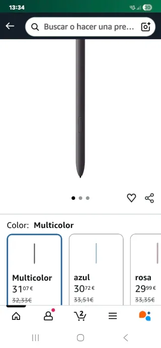 Samsung S Pen Tab S6 Lite Gris + Funda