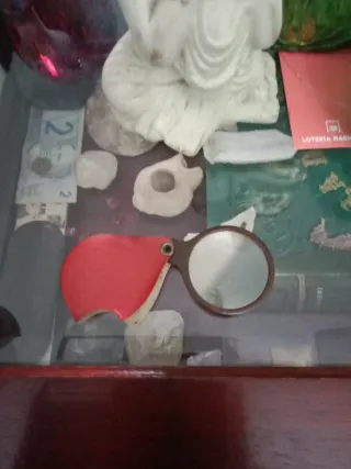 Lupa pequeña antigua