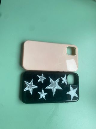 Funda iPhone 11 Negra Estrellas