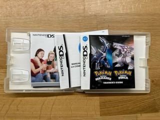 Caja y manuales Pokémon Edición Diamante