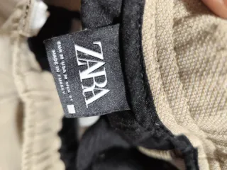 Pantalones Zara Marrones Talla M