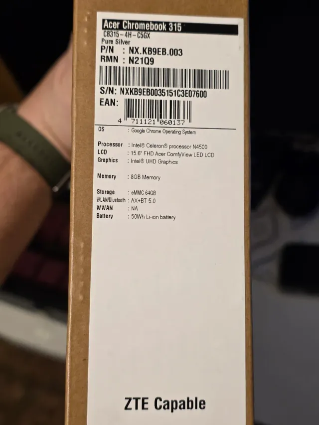 Acer Chromebook 315 Nuevo