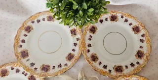 Set 5 Piattini Inglesi Vittoriani