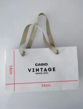 Bolsa de regalo Casio Vintage