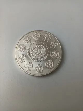 Moneda Libertad 2 Onzas Plata Pura 2009