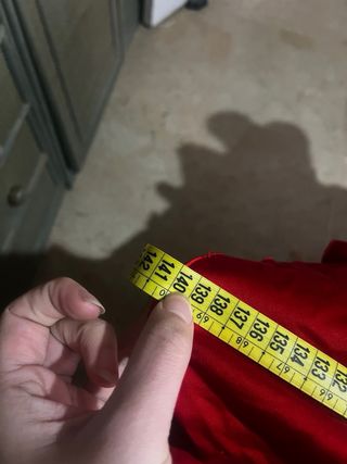 Traje Flamenca Rojo con Encajes