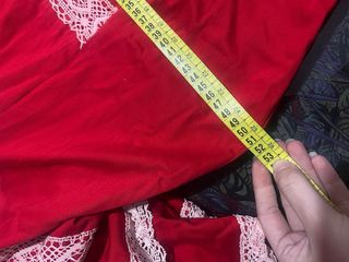 Traje Flamenca Rojo con Encajes