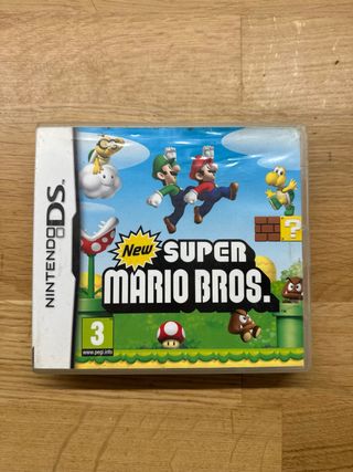 Caja New Super Mario Bros. Nintendo DS