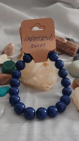 Pulsera Lapislázuli Natural 10mm