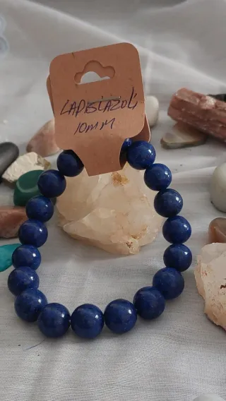 Pulsera Lapislázuli Natural 10mm
