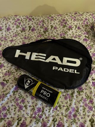 Pala Pádel Dunlop Flash + 3 Pelotas