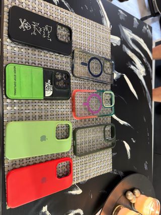 Pack 7 Fundas iPhone 15 Pro