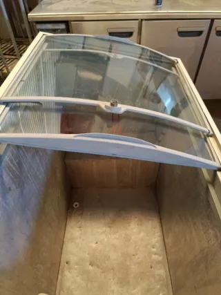 Congelador Horizontal Cristal