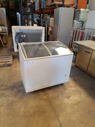 Congelador Horizontal Cristal