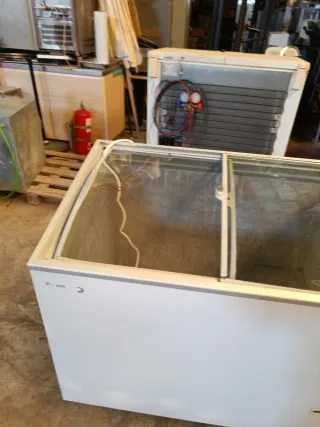 Congelador Horizontal Cristal