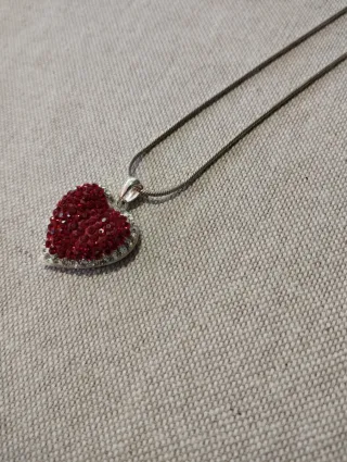 Colgante Corazón de plata.