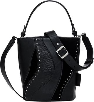 Bolso Desigual Negro PU Nuevo