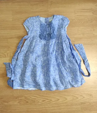 Conjunto Pili Carrera Vestido y Chaqueta 18meses