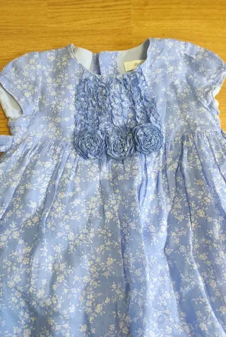 Conjunto Pili Carrera Vestido y Chaqueta 18meses