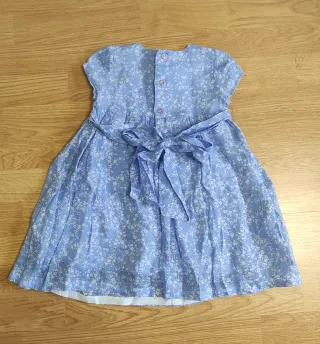Conjunto Pili Carrera Vestido y Chaqueta 18meses