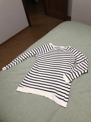 Camiseta Zara Rayas Talla M
