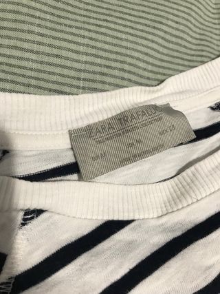 Camiseta Zara Rayas Talla M
