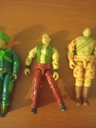 Lote 8 Figuras Gi-Joe Vintage 1988
