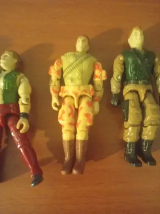Lote 8 Figuras Gi-Joe Vintage 1988