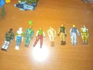 Lote 8 Figuras Gi-Joe Vintage 1988