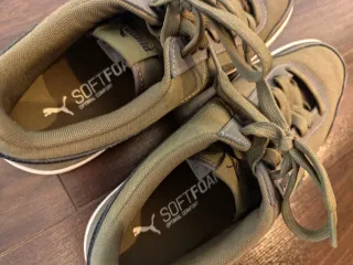 Zapatillas Puma Verde Militar y Negro