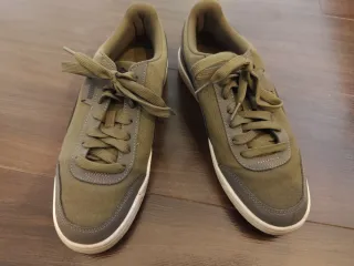 Zapatillas Puma Verde Militar y Negro