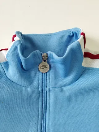 Chaqueta deportiva vintage Nike azul