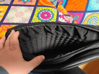 Bolso National Geographic Piel Negro