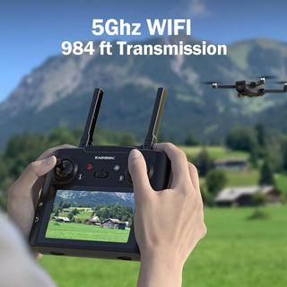 Dron KARUIRSC GPS 4K EIS con control LCD