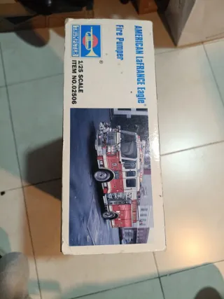 Maqueta Camión Bomberos American LaFrance Eagle