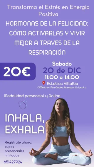 Taller: Hormonas de la Felicidad