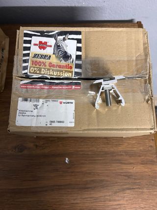 Abrazadera intermedia fijación solar Würth