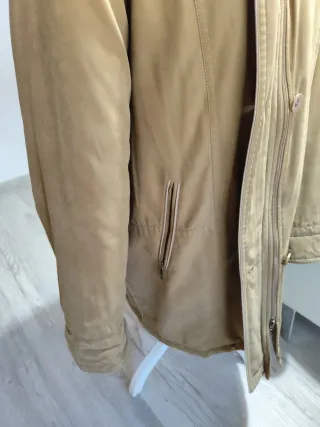 Abrigo vintage marrón talla 50