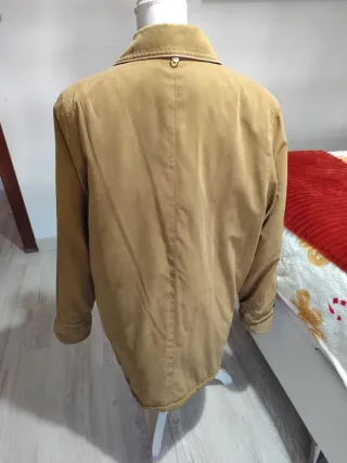 Abrigo vintage marrón talla 50