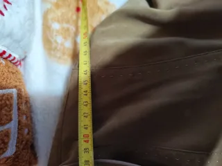 Abrigo vintage marrón talla 50