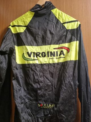 Giacca antivento Sullimit L nero/verde