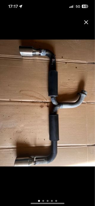 Escape Doble para VW Scirocco