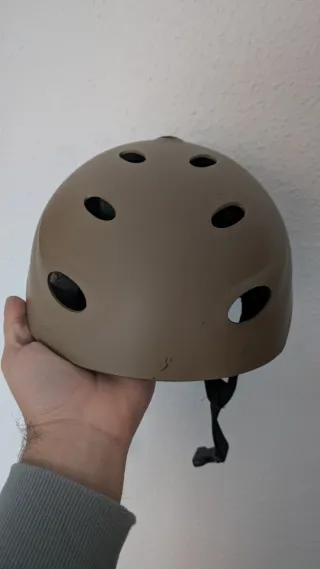 Casco Táctico Airsoft Marrón canela