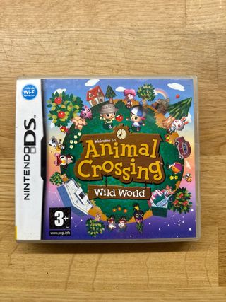 Caja Animal Crossing Wild World DS Caja