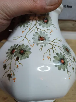 ANTIGUA LAMPARA DE CERAMICA