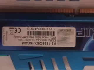 2x8GB DDR3 1866MHz G.Skill RAM